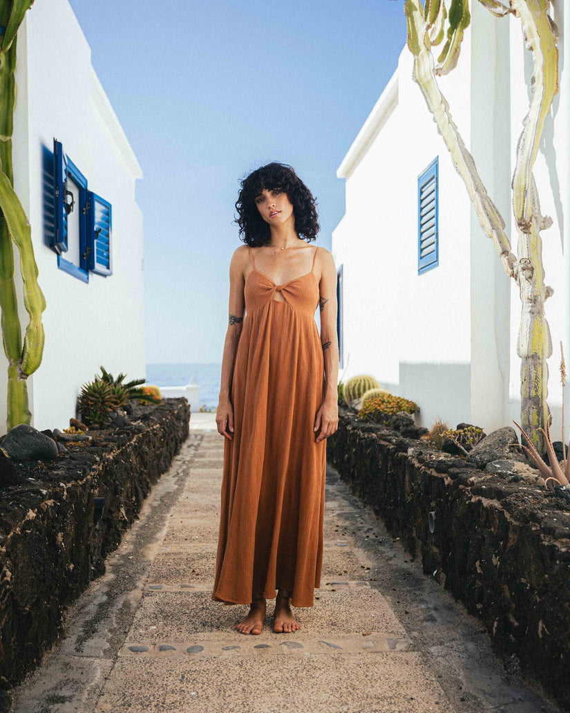 Billabong - Womens Modern Love Maxi Dress - Small / Doeskin Billabong - Womens Modern Love Maxi Dress - Small / Doeskin