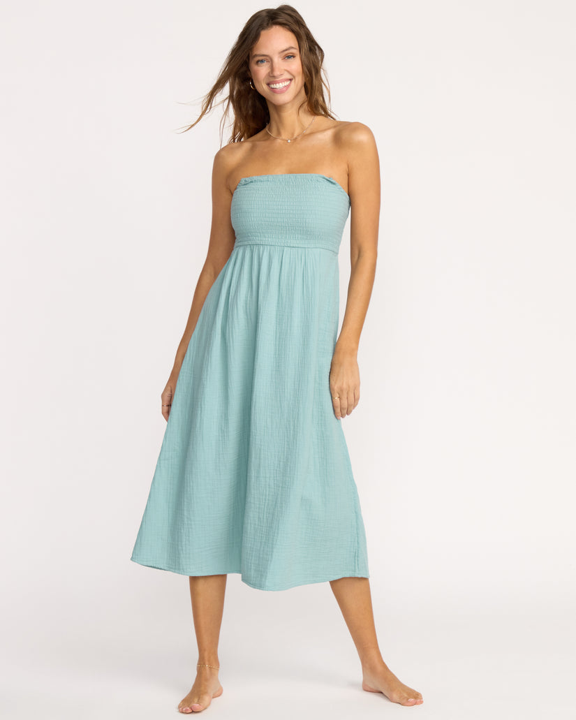 Off The Coast Dress - Blue Fog | Billabong Off The Coast Dress - Blue Fog | Billabong
