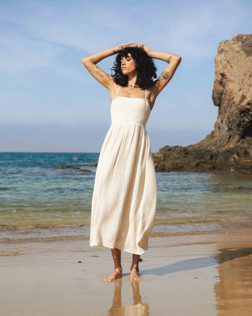 Off The Coast Dress - Whitecap | Billabong Off The Coast Dress - Whitecap | Billabong