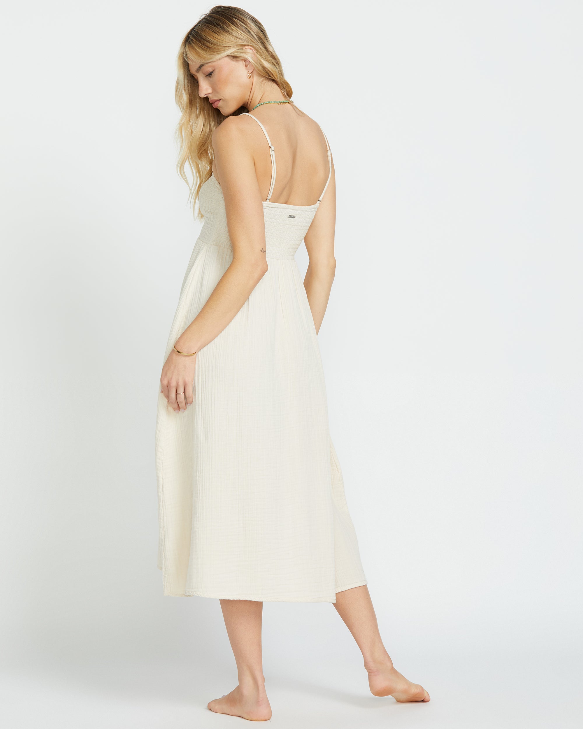 Off The Coast Dress - Whitecap