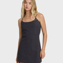 Midnight Wave Mini Dress - Black Sands