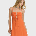 Lima Mini Dress - Saffron