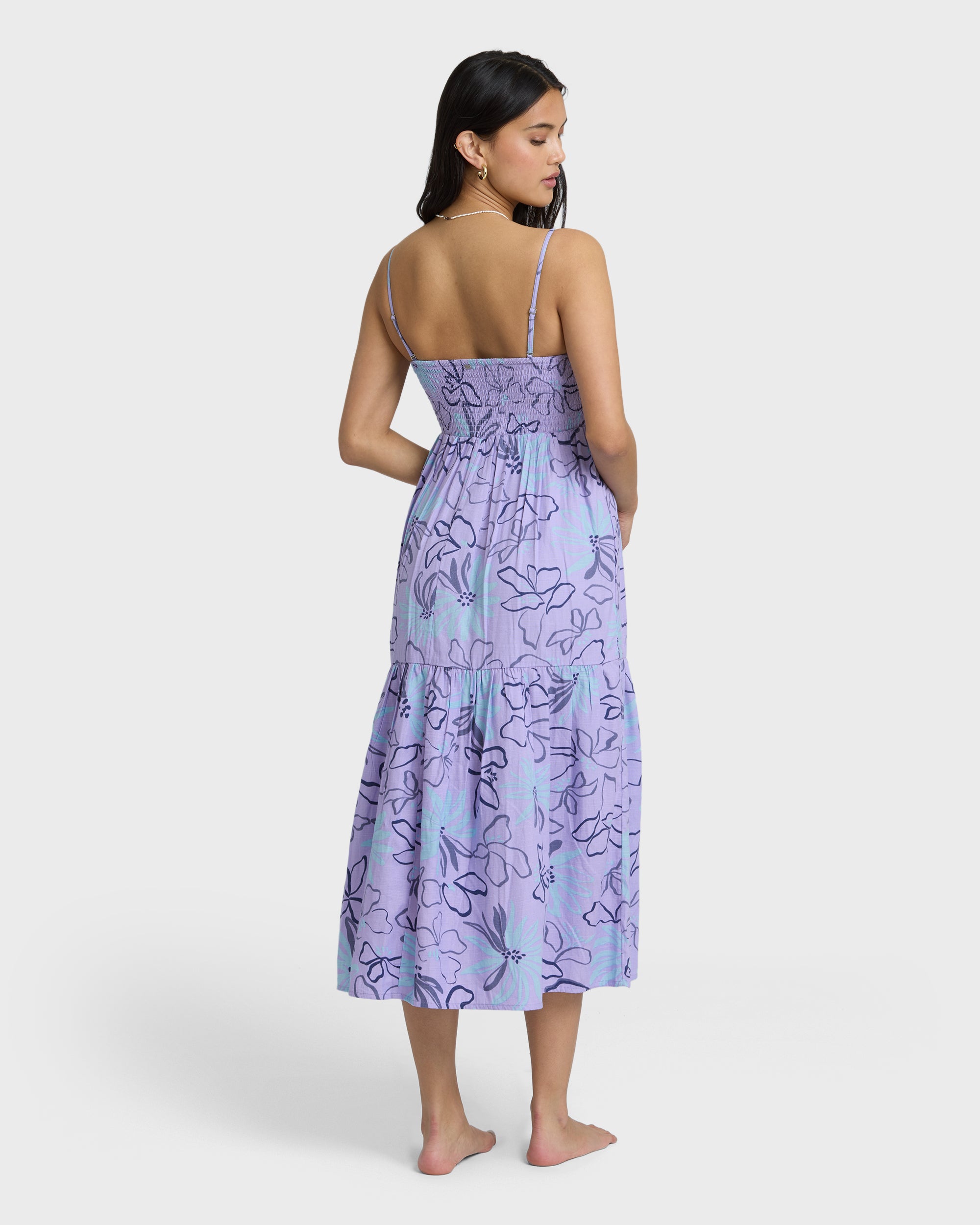 Tropical Daze Midi Dress - Twilight Blue | Billabong