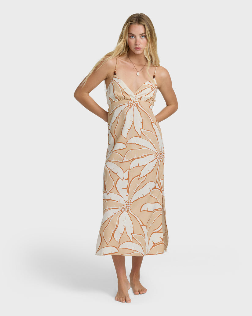 Billabong Women's Tropic Breeze Maxi Dress - Stone | M Billabong Women's Tropic Breeze Maxi Dress - Stone | M