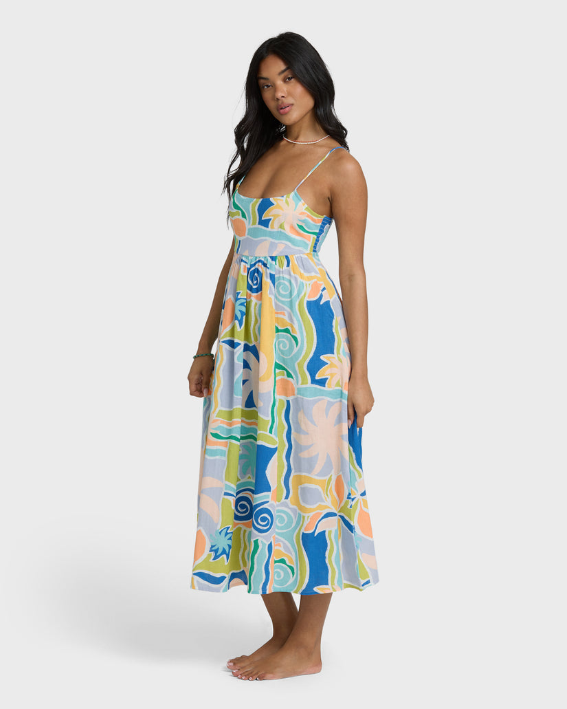 ladies beach dresses and cover ups O'Neill Women's Saltwater Solids Sai Maxi Cover-Up Dress in Carob Brown, Size Small