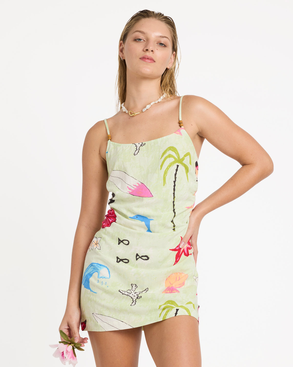 LOTTIE-HALL-WVN-DRS-SUNNY-LIME-1