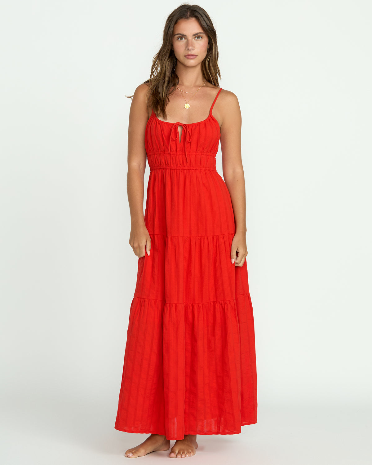 Red Aloha Maxi Dress - Red Aloha - 1