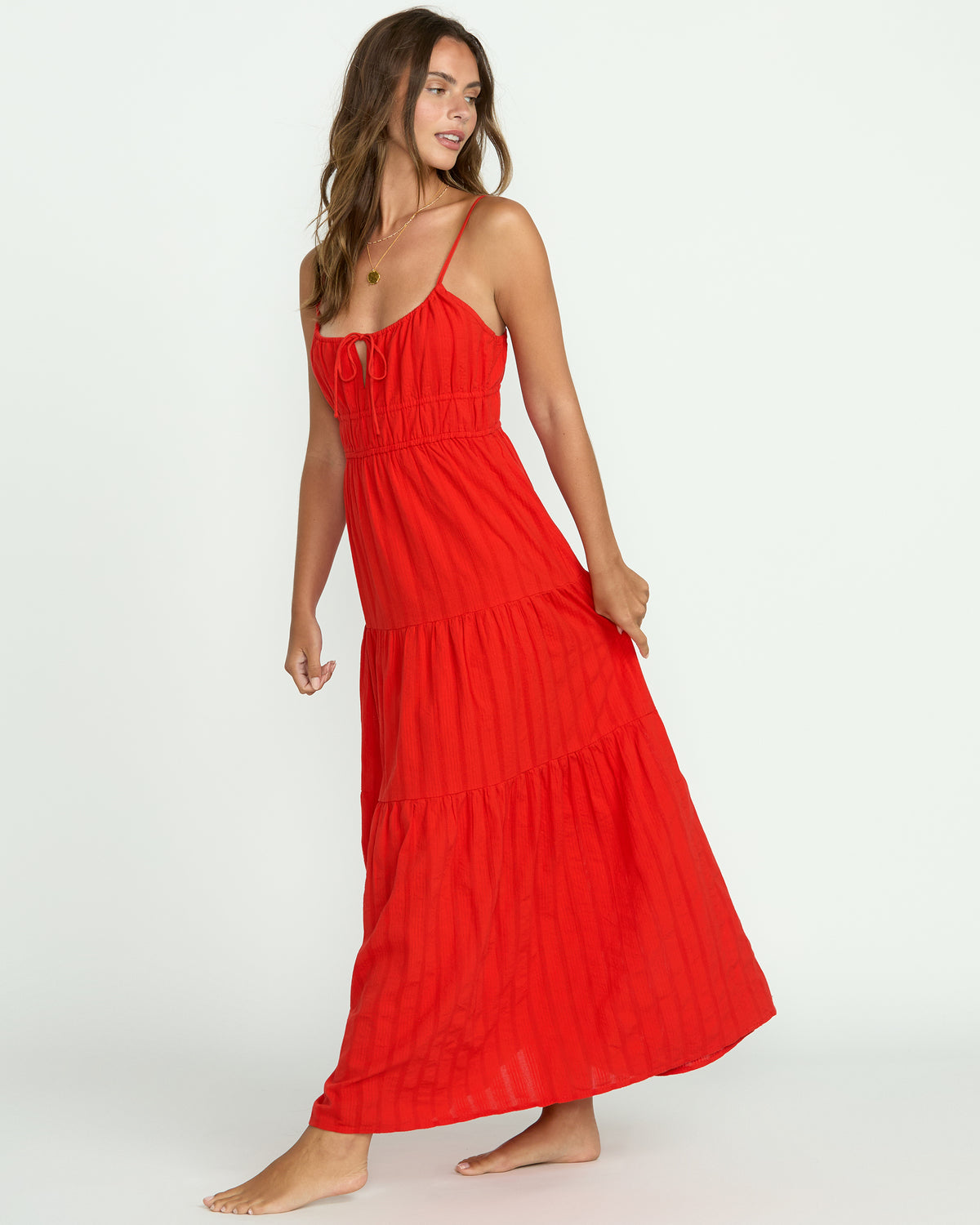 Red Aloha Maxi Dress - Red Aloha - 5