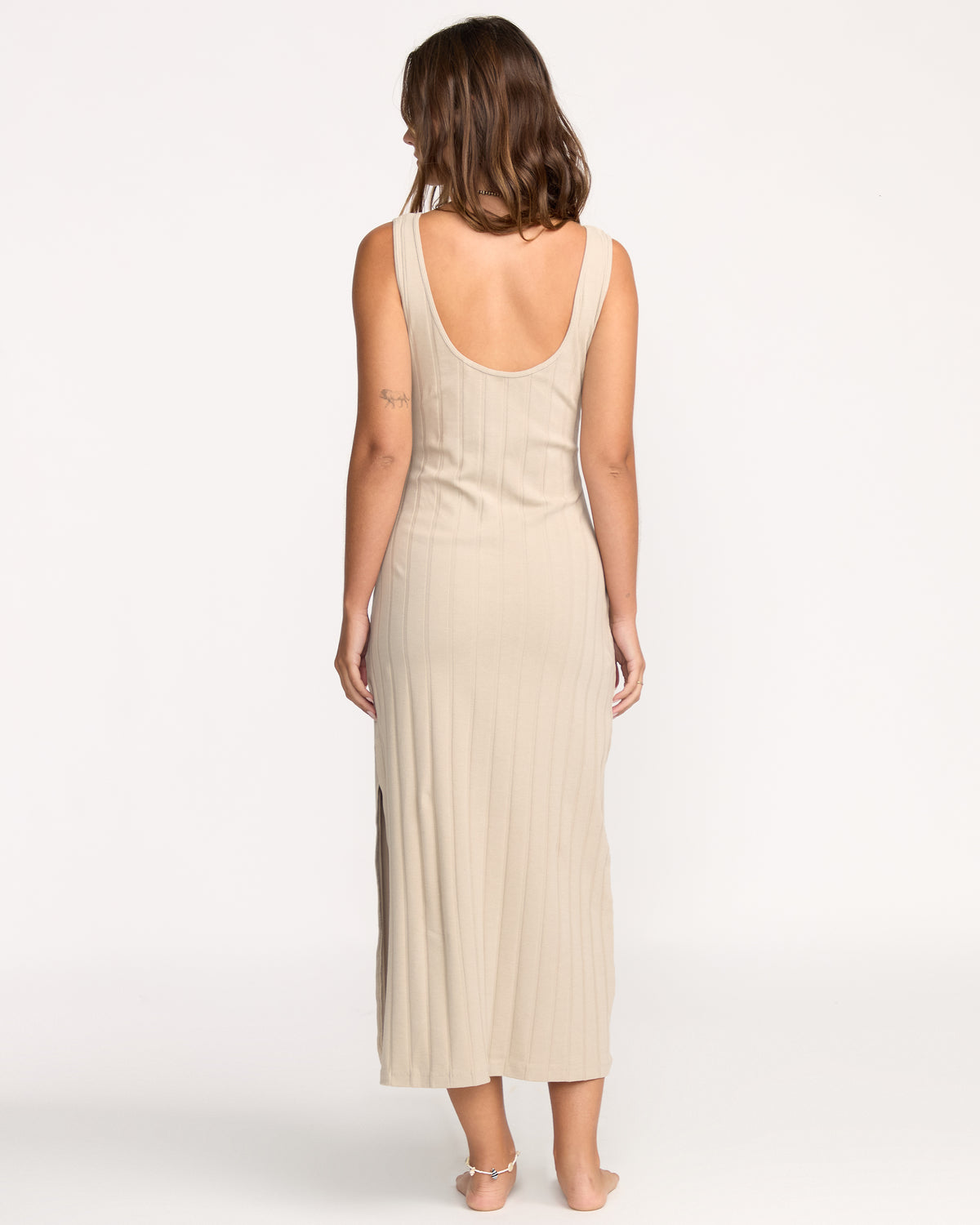 Slides-Midi-Knt-Dress-Cobblestone-2
