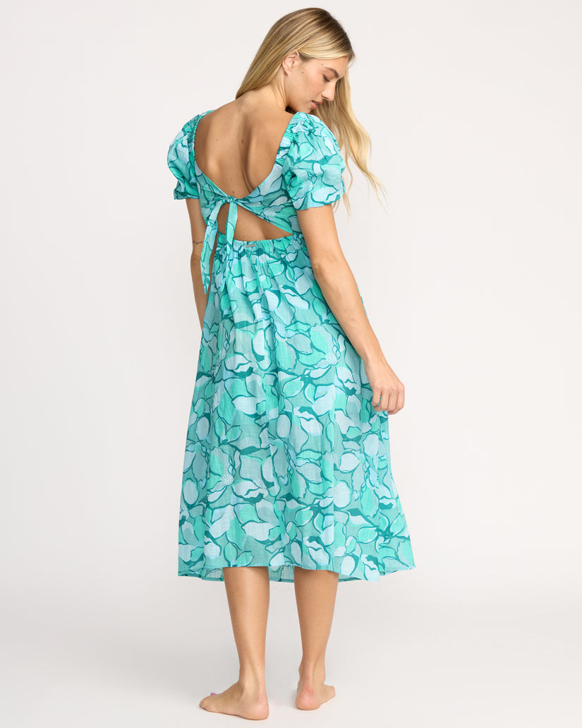 Go Coastal Midi Dress - Blue Bird | Billabong Go Coastal Midi Dress - Blue Bird | Billabong
