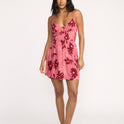 Rays All Day Mini Dress - Mauve Rose