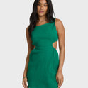 Wavy Days Dress - Climbing Ivy