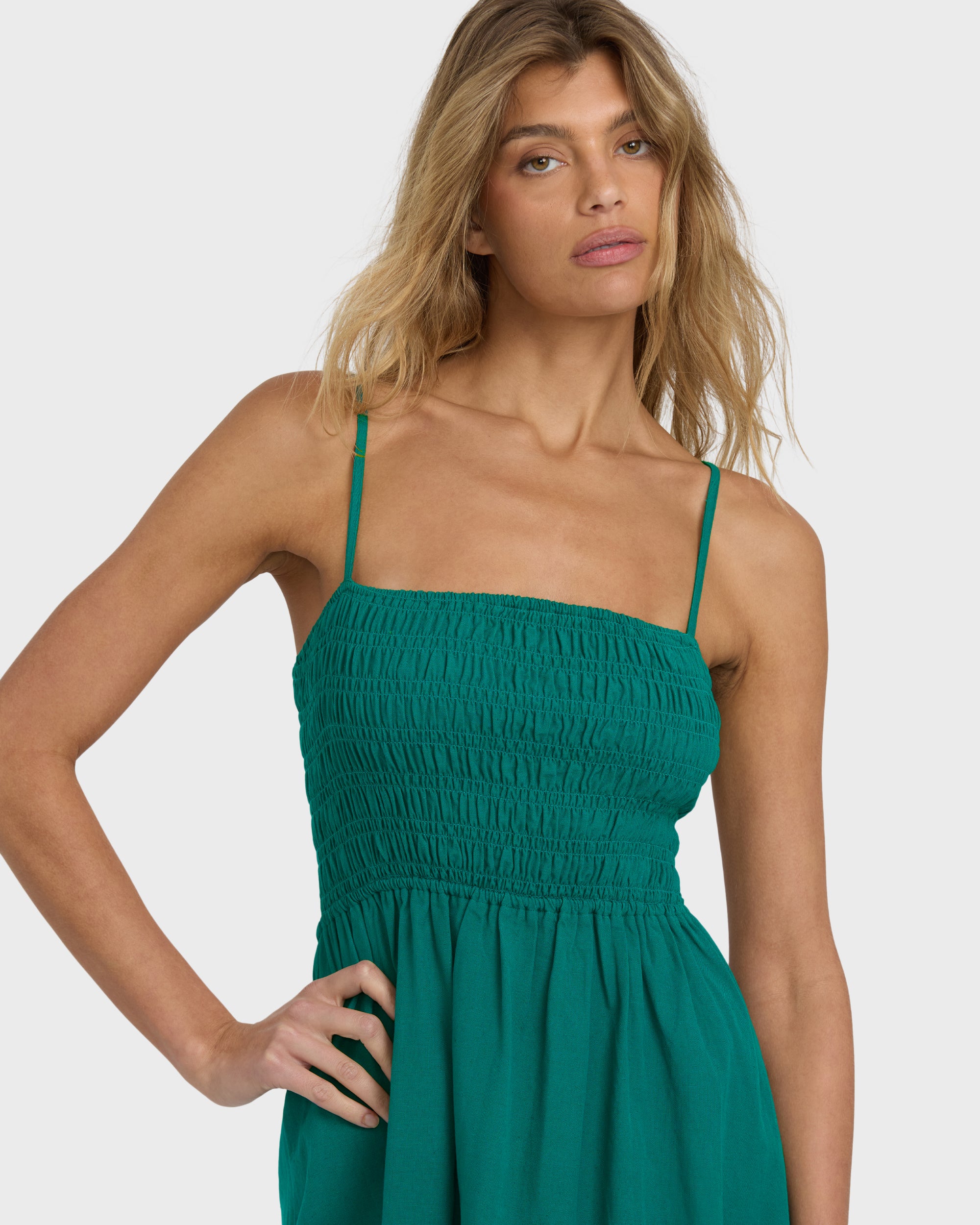 Suns Out Maxi Dress - Deep Sea