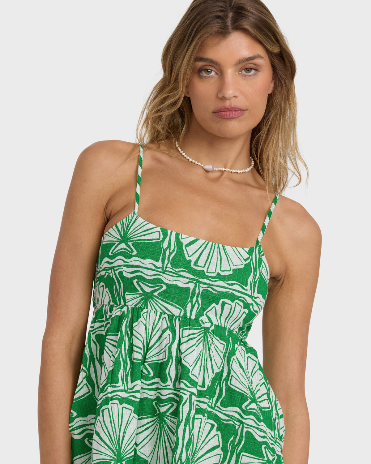 Sea-Shell-Mini-Dress-Kelly-Green-5