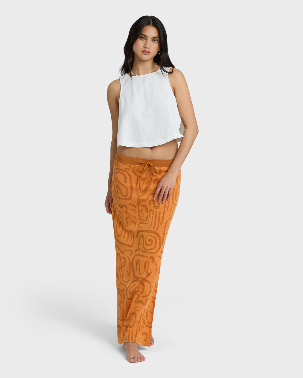 EMBERS-KNIT-MIDI-SKIRT-TANGERINE-4