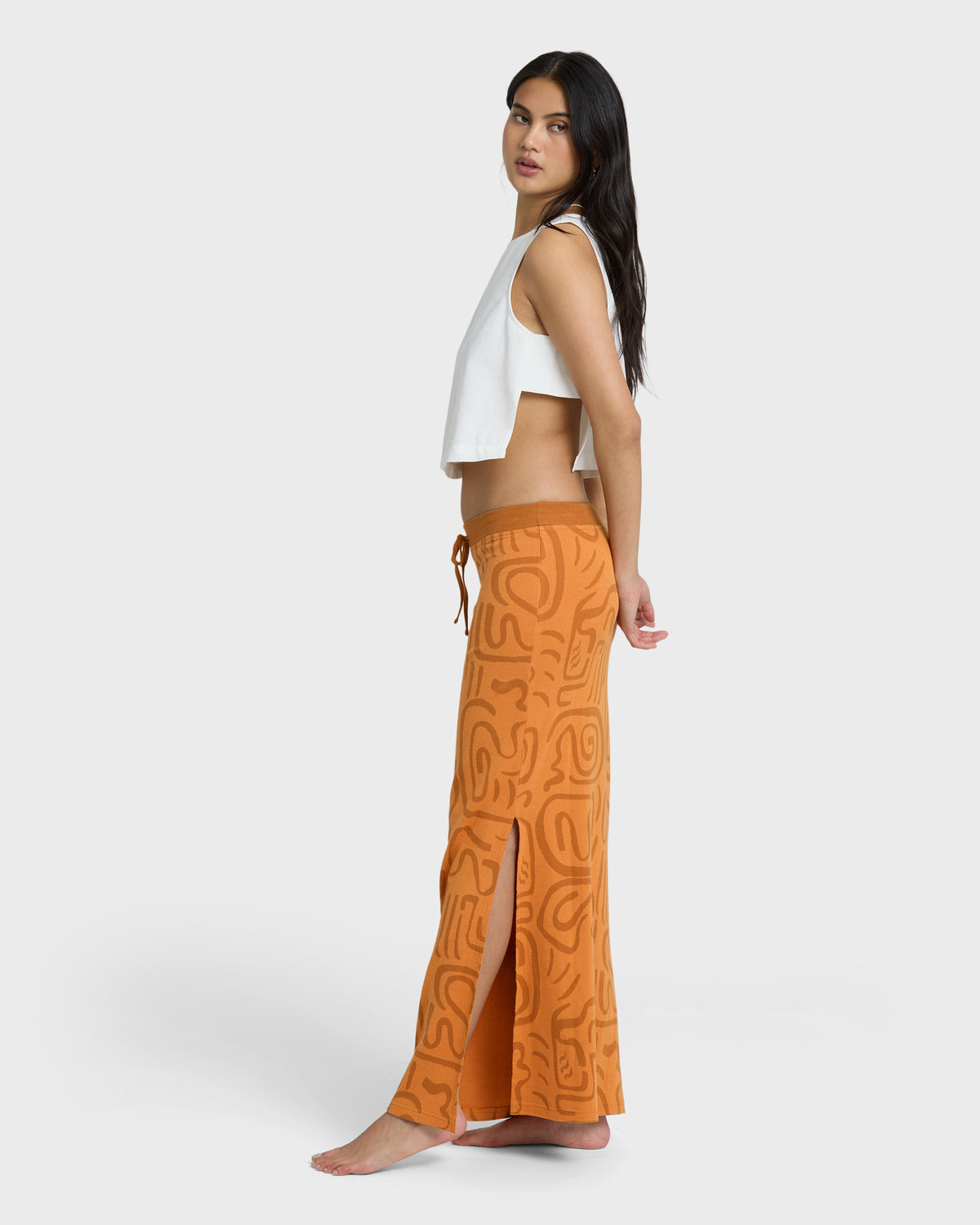 EMBERS-KNIT-MIDI-SKIRT-TANGERINE-3