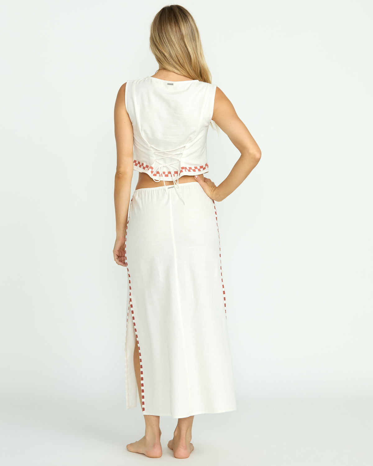 Secret Cove Skirt - Stencil Wash - 2