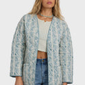 Day Dreamin Jacket - Mineral Blue