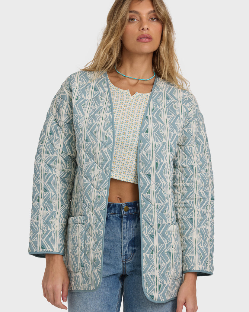 Day Dreamin Jacket - Mineral Blue