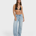 Shifter Straight Leg Pants - Blue Glass