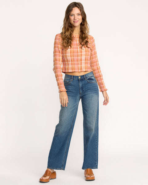 Shifter Straight Leg Pants - Dirty Vintage Blue | Billabong