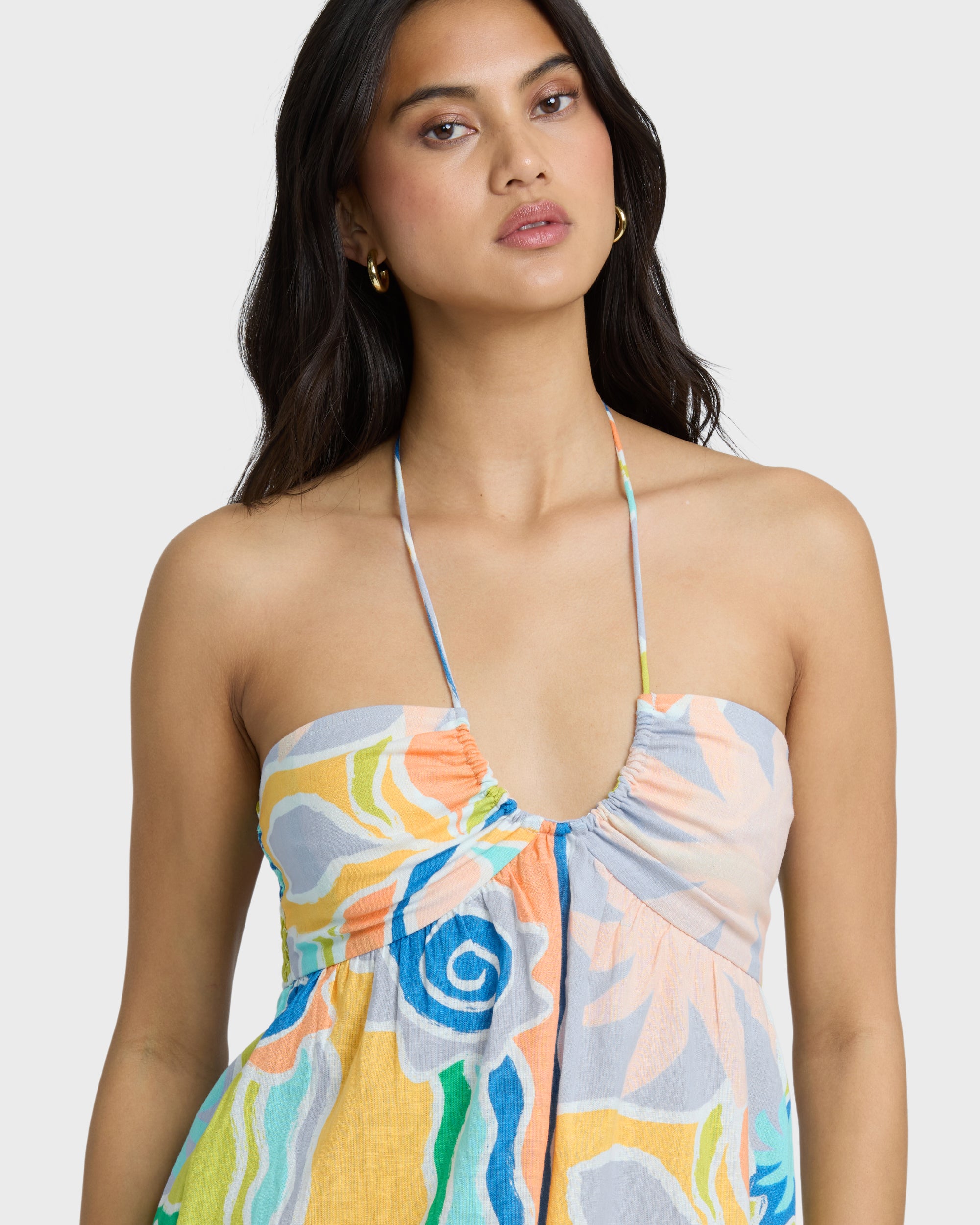 So Groovy Romper - Blue Multi | Billabong