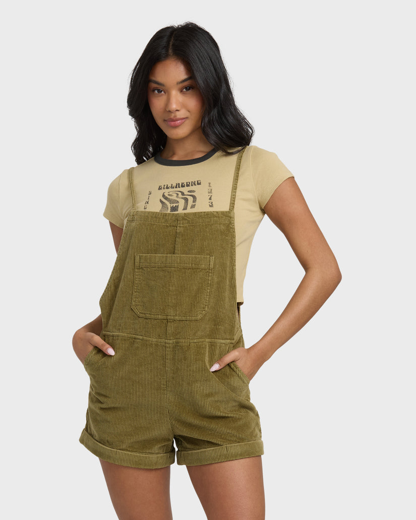 Wild Pursuit Cord Overall - Martini Olive