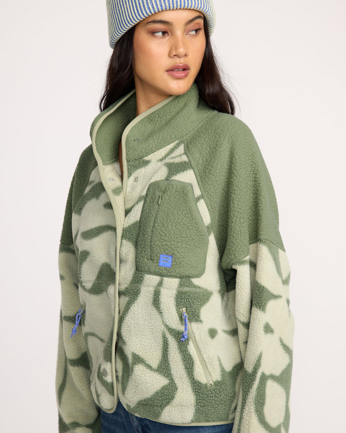 POPOYO-SNAP-UP-FLC-JACKET-Seagrass-5