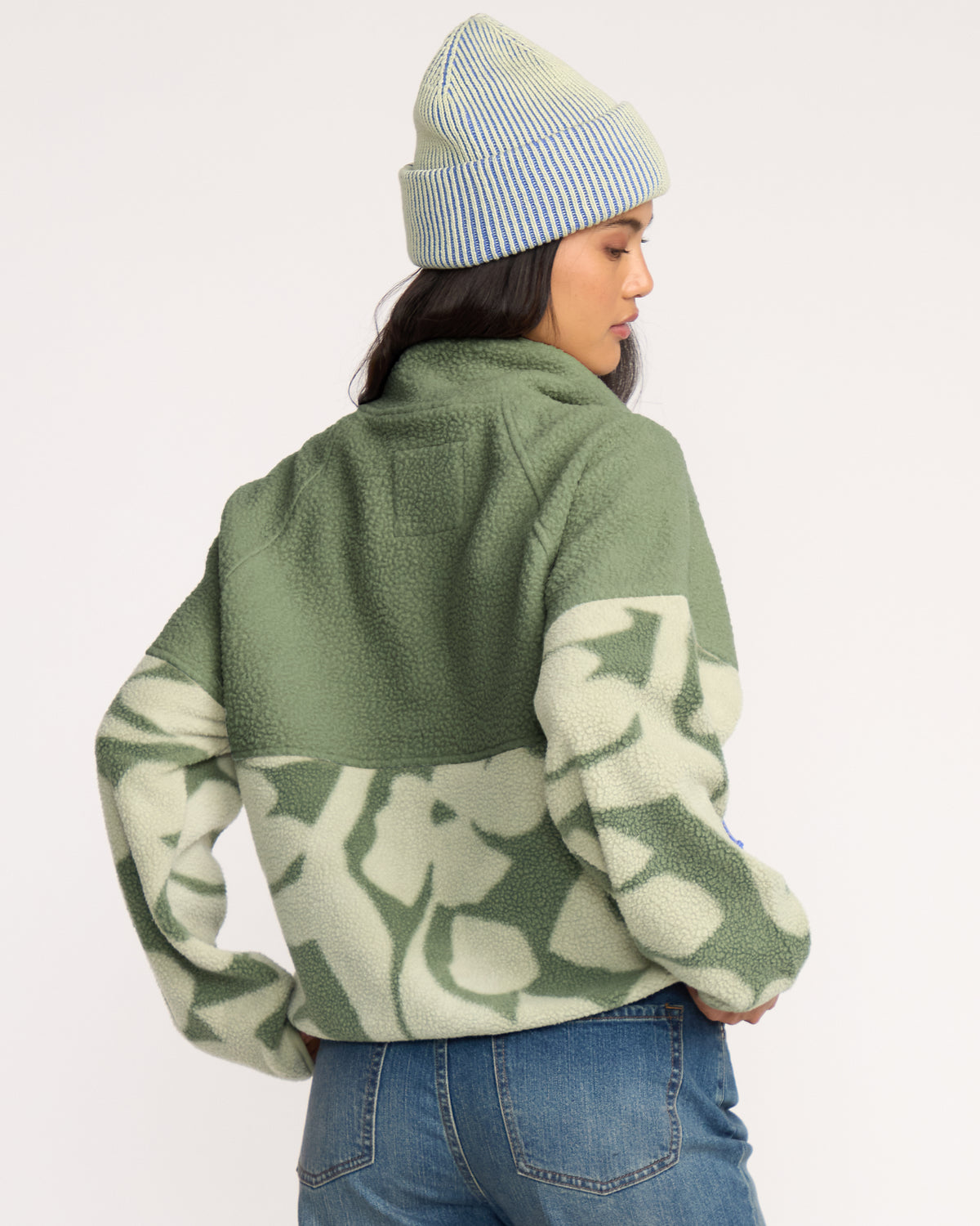 POPOYO-SNAP-UP-FLC-JACKET-Seagrass-2