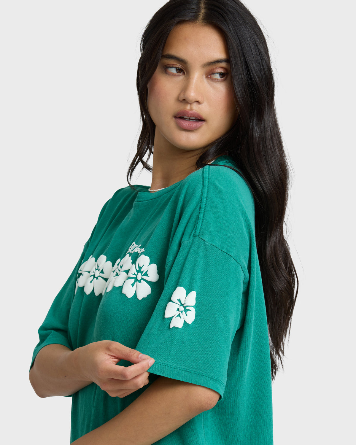 WOMENS-KNIT-SHORT-SLV-GRAPHIC-TEE-CLIMBING-IVY-5