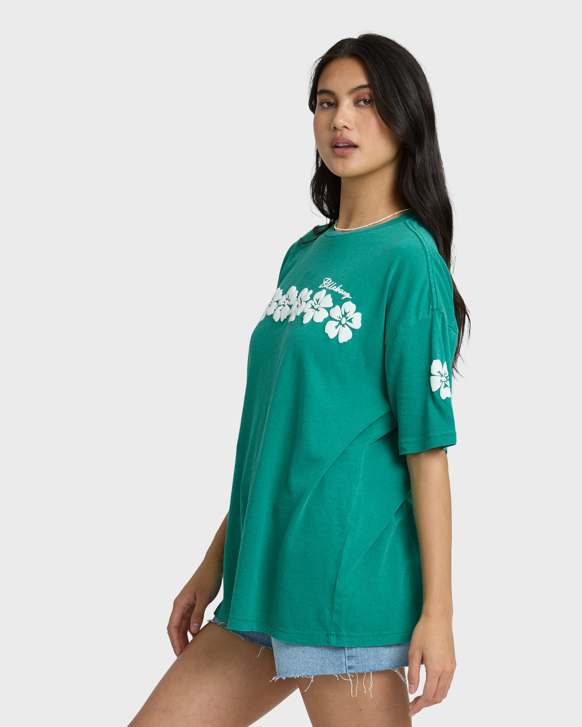 WOMENS-KNIT-SHORT-SLV-GRAPHIC-TEE-CLIMBING-IVY-3