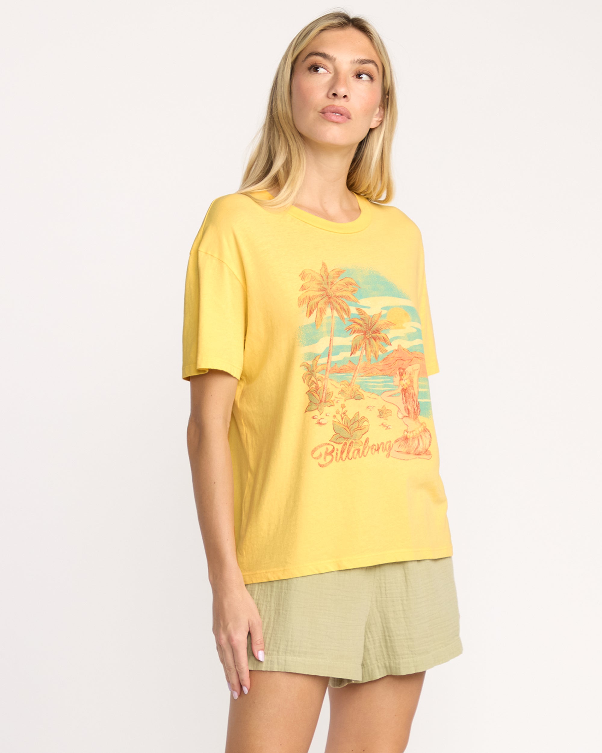 Trouble In Paradise Tee - Fresh Squeezed | Billabong