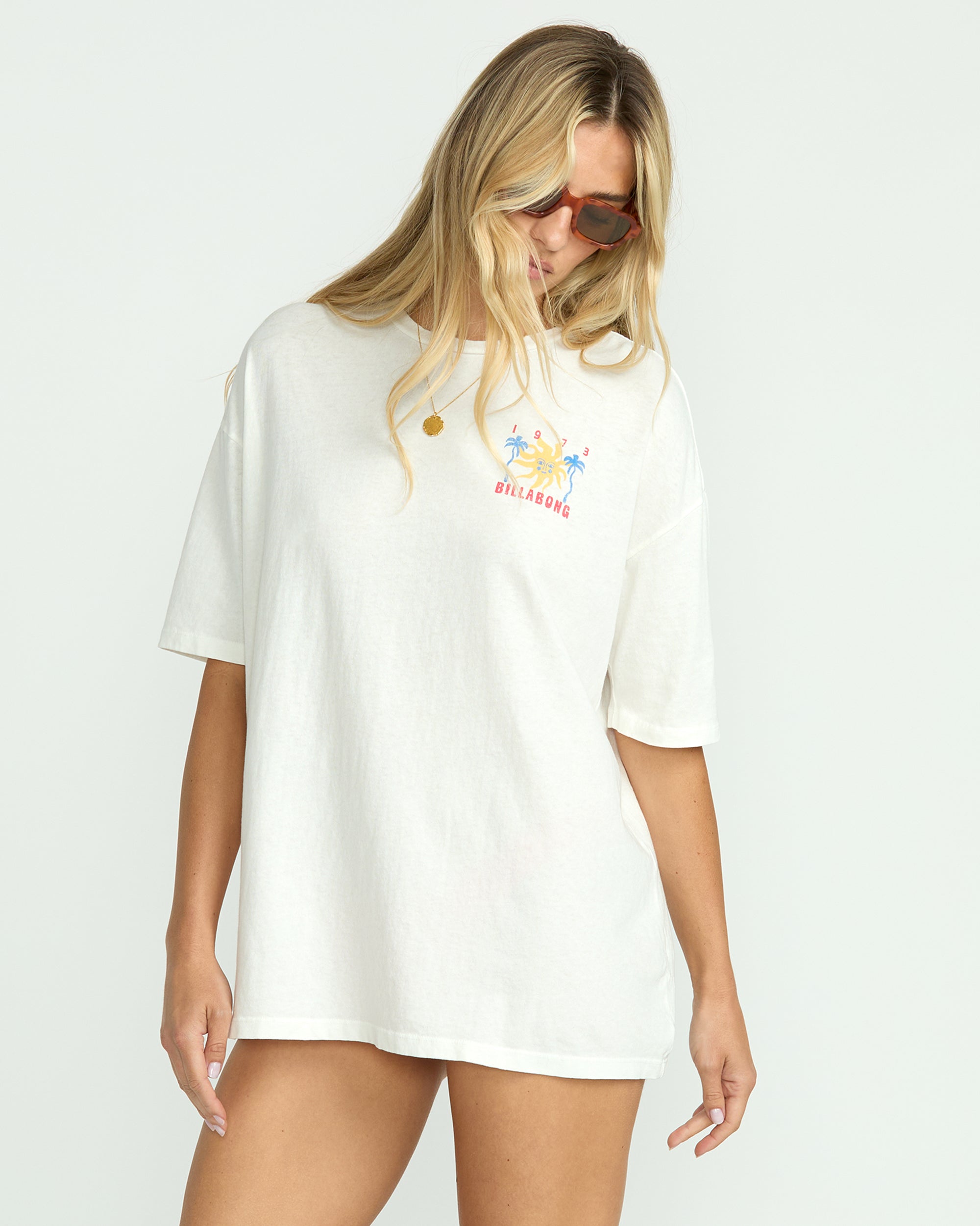 Hot Haze Tee - Salt Crystal | Billabong