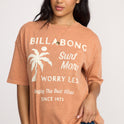 Jumps In Water Short Sleeve Tee - Sunburnt