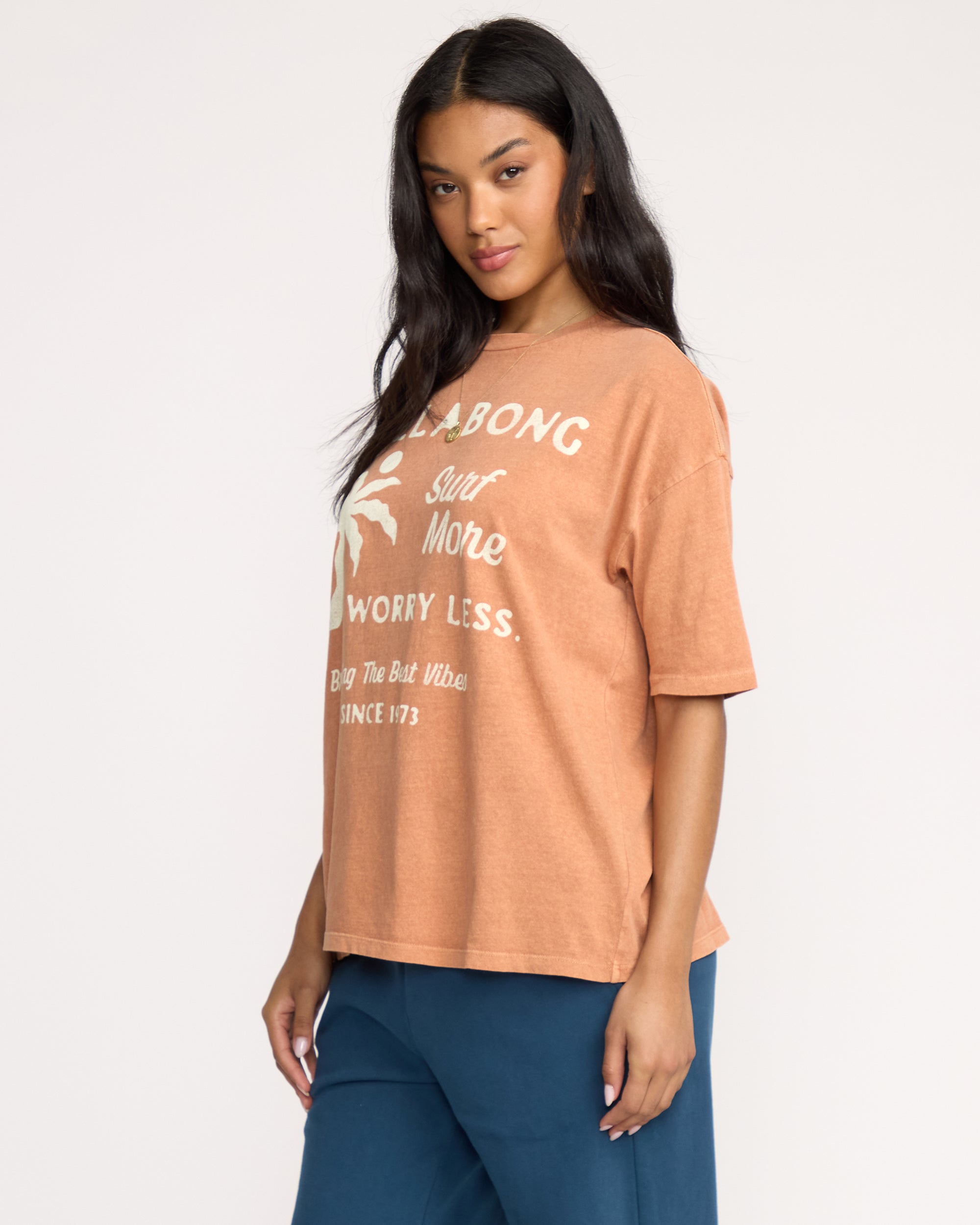 Jumps In Water Short Sleeve Tee - Sunburnt | Billabong