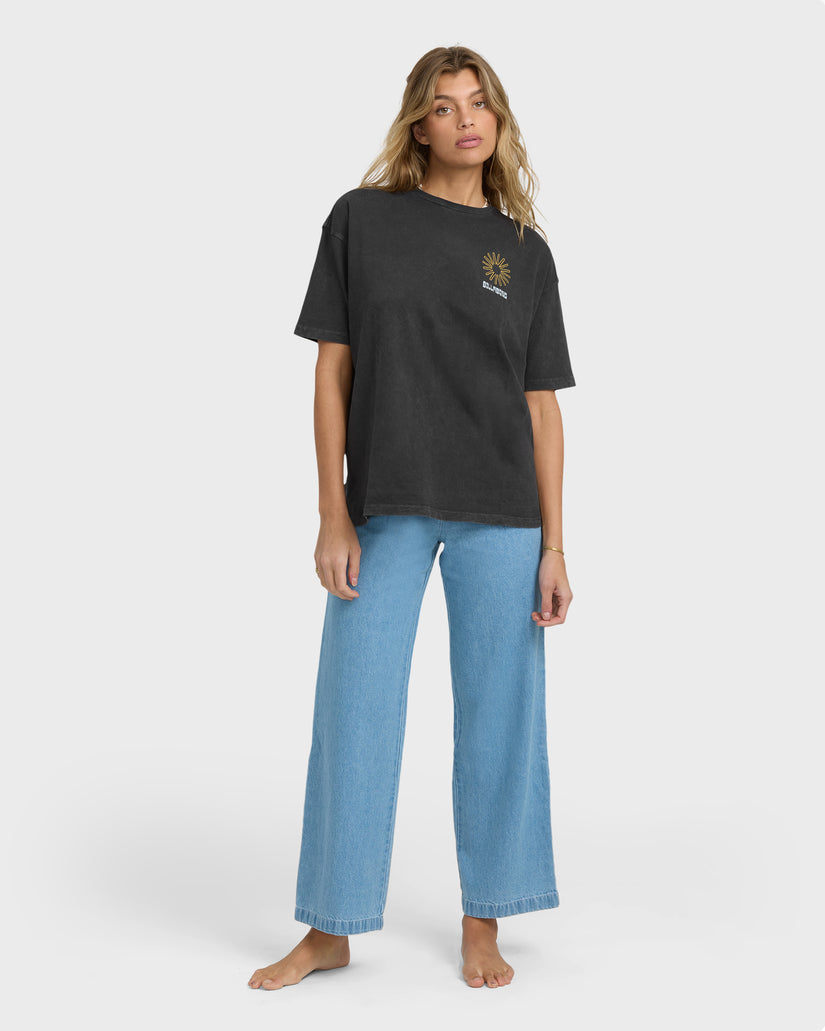 Sunshine-Chaser-Short-Sleeve-T-Shirt-Off-Black-4