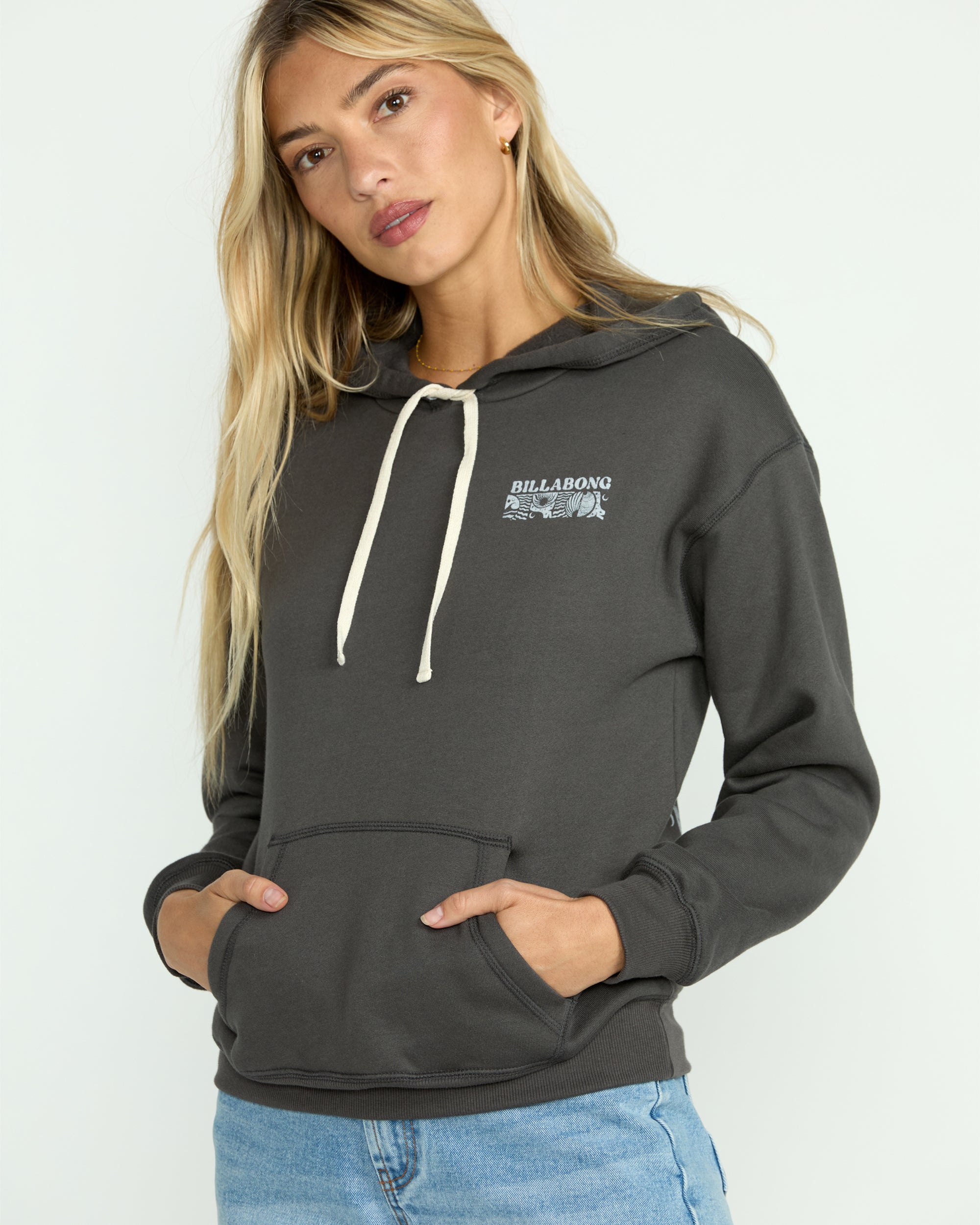 Miles Apart Hoodie - Off Black | Billabong
