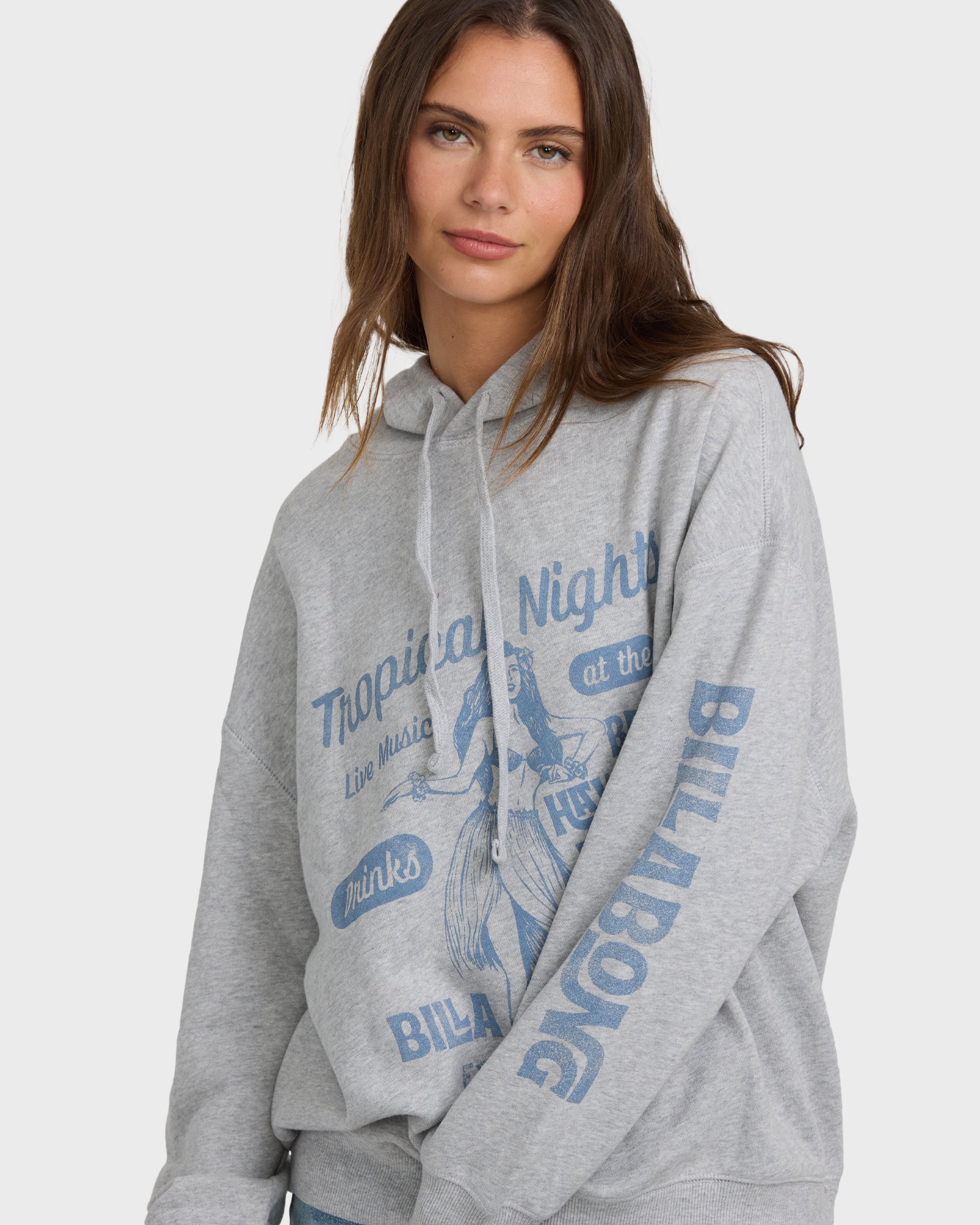 Vivid Hoodie - Heather Grey | Billabong