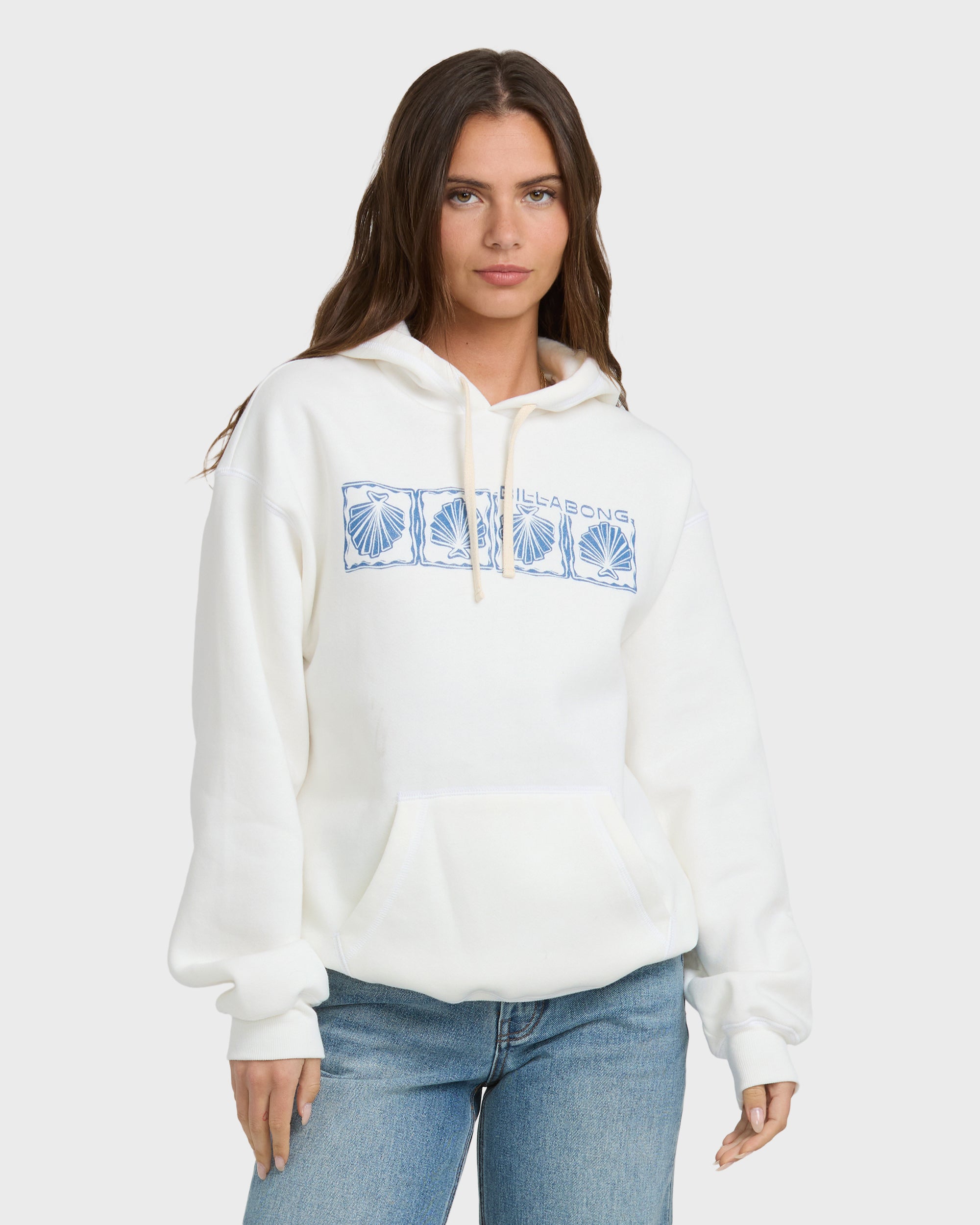 Where The Sun Sets Hoodie - Salt Crystal | Billabong
