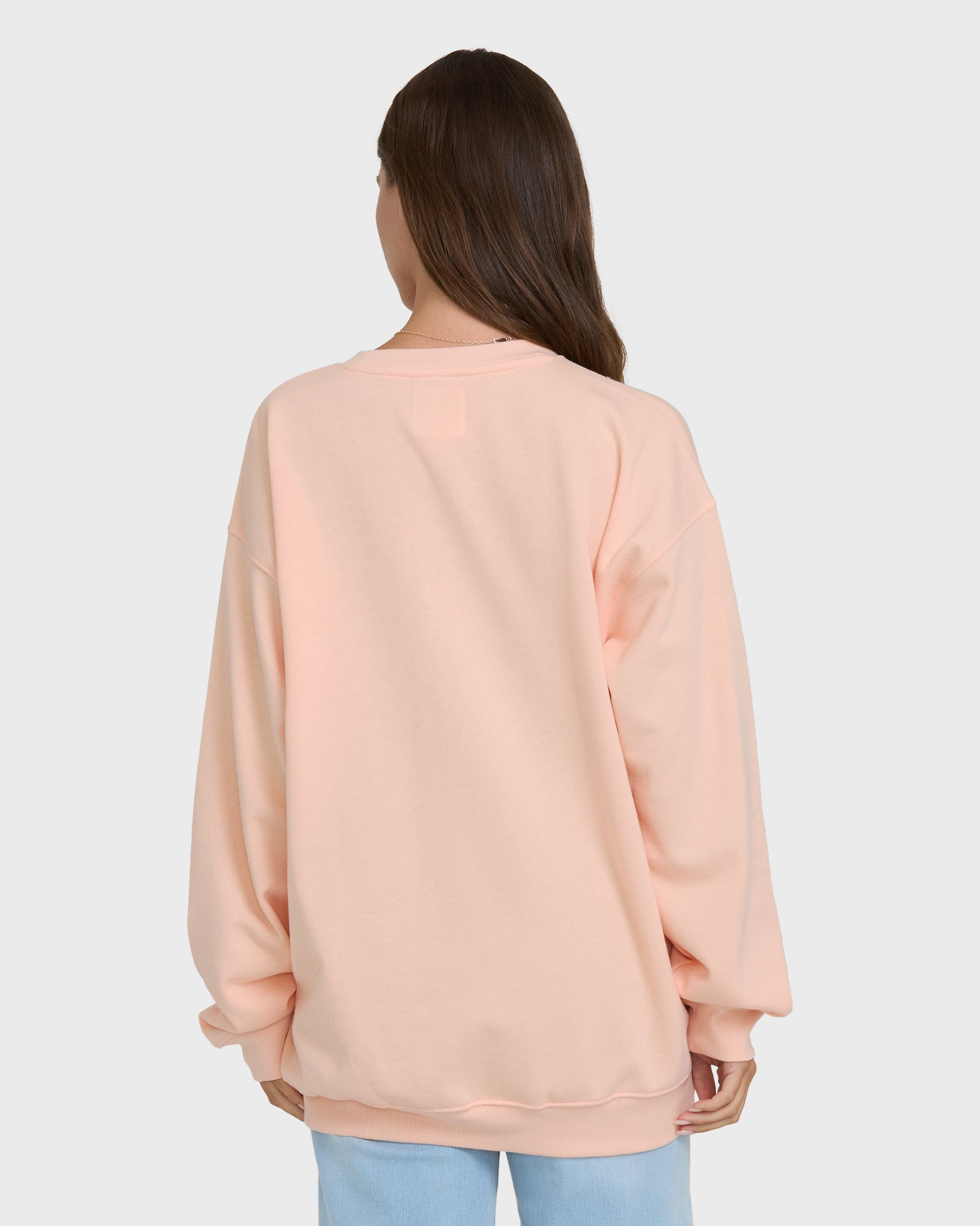 Chasing Horizons Crewneck Sweatshirt - Light Peach | Billabong