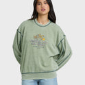 All The Days Kendal Crewneck Sweatshirt - Dark Olive