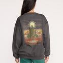 Desert Break Crewneck Sweatshirt - Off Black