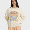 Sweat-shirt ras du cou Echo - Blanc hivernal