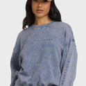 Saltwashed Kendal Crewneck Sweatshirt - Stone Blue
