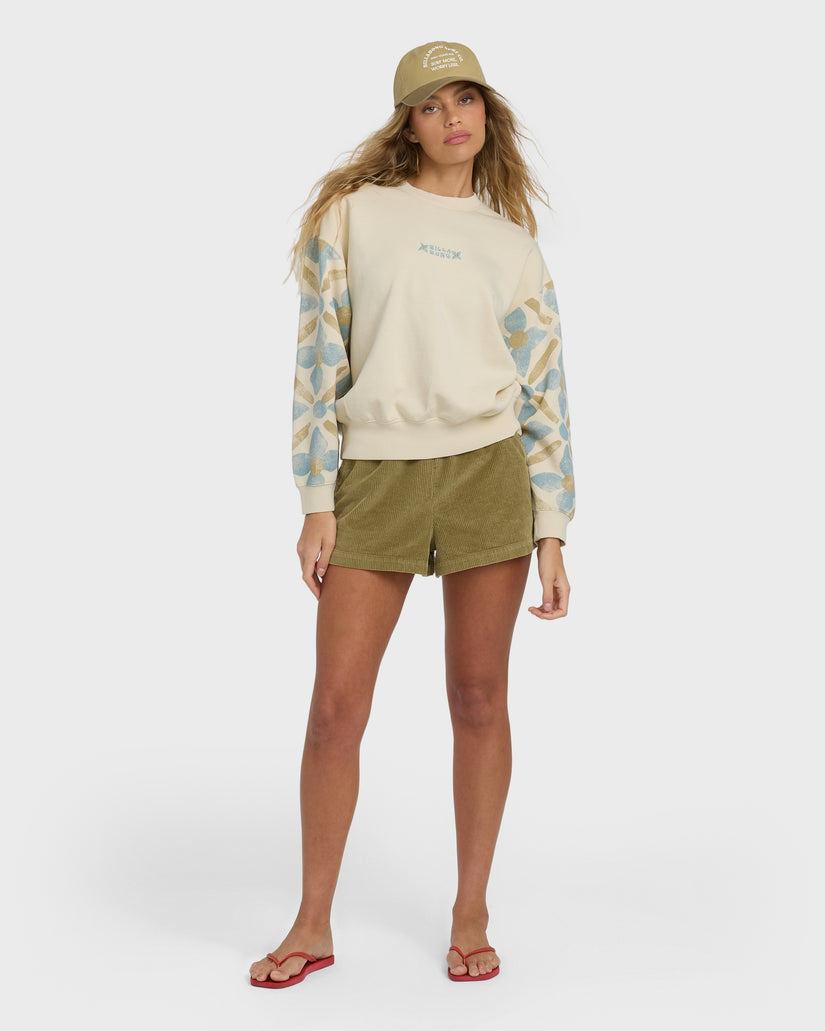 Atlas Tide Kendal Crewneck Sweatshirt - Whitecap