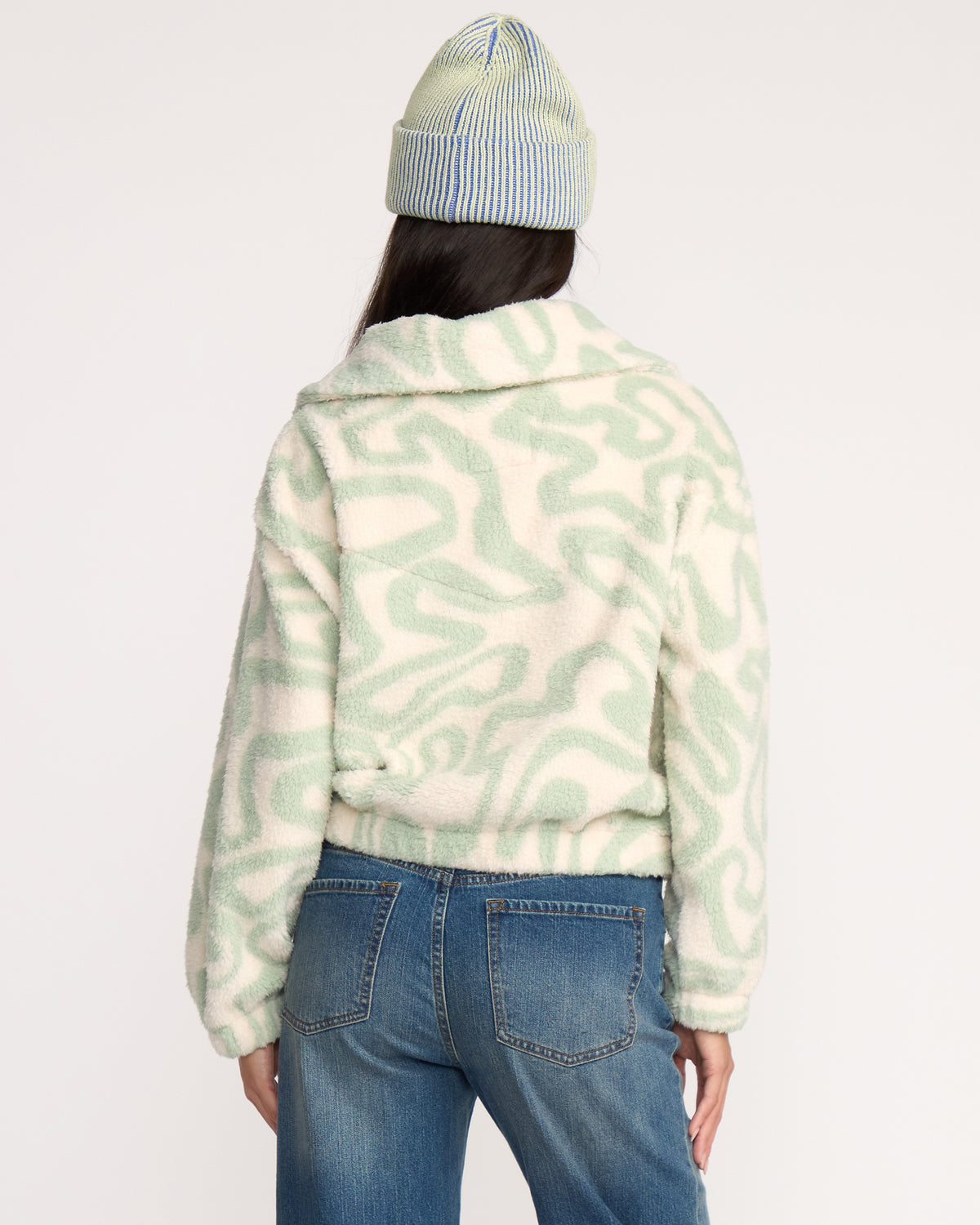 Barra-Half-Zip-Sweatshirt-Green-Haze-2