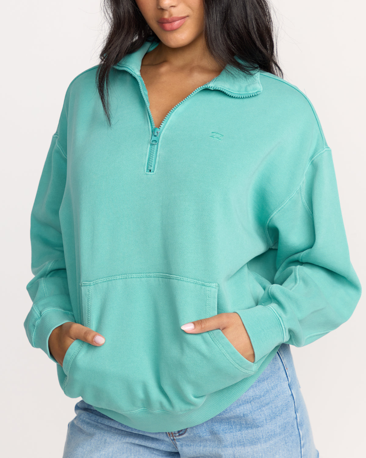 Hula-Half-Zip-Sweatshirt-Blue-Bird-5