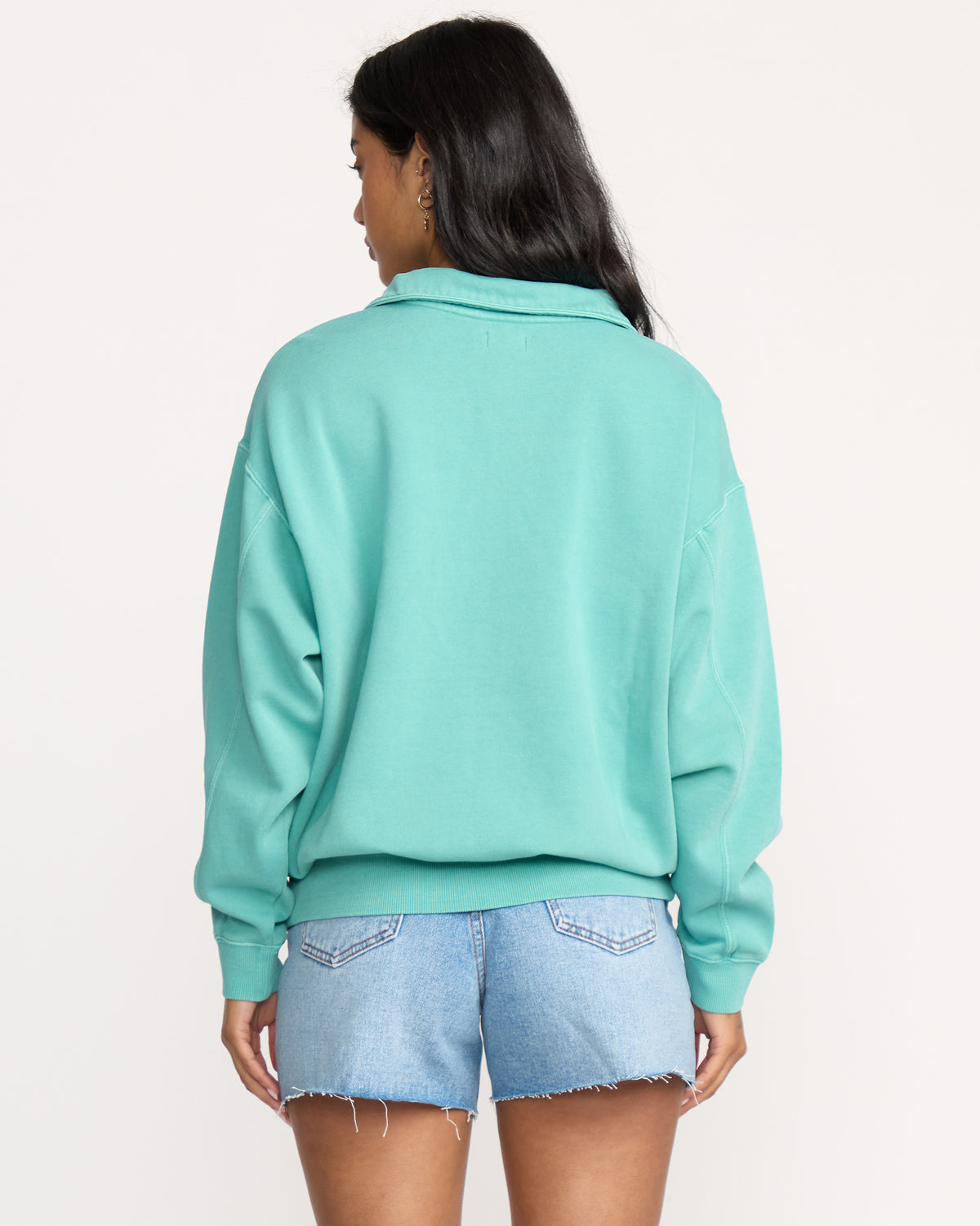 Hula-Half-Zip-Sweatshirt-Blue-Bird-2