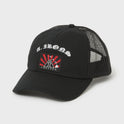 A.I. Rising Sun Trucker Hat - Black