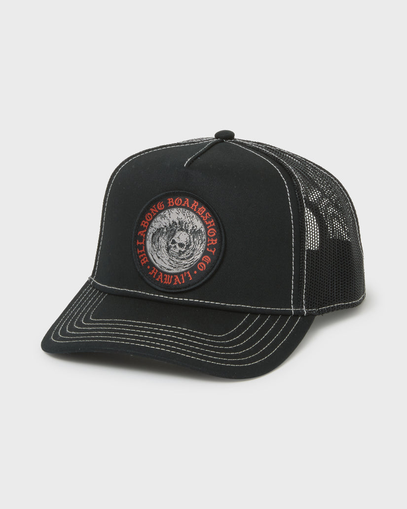 SKULL-WAVE-HI-TRUCKER-BLACK-1
